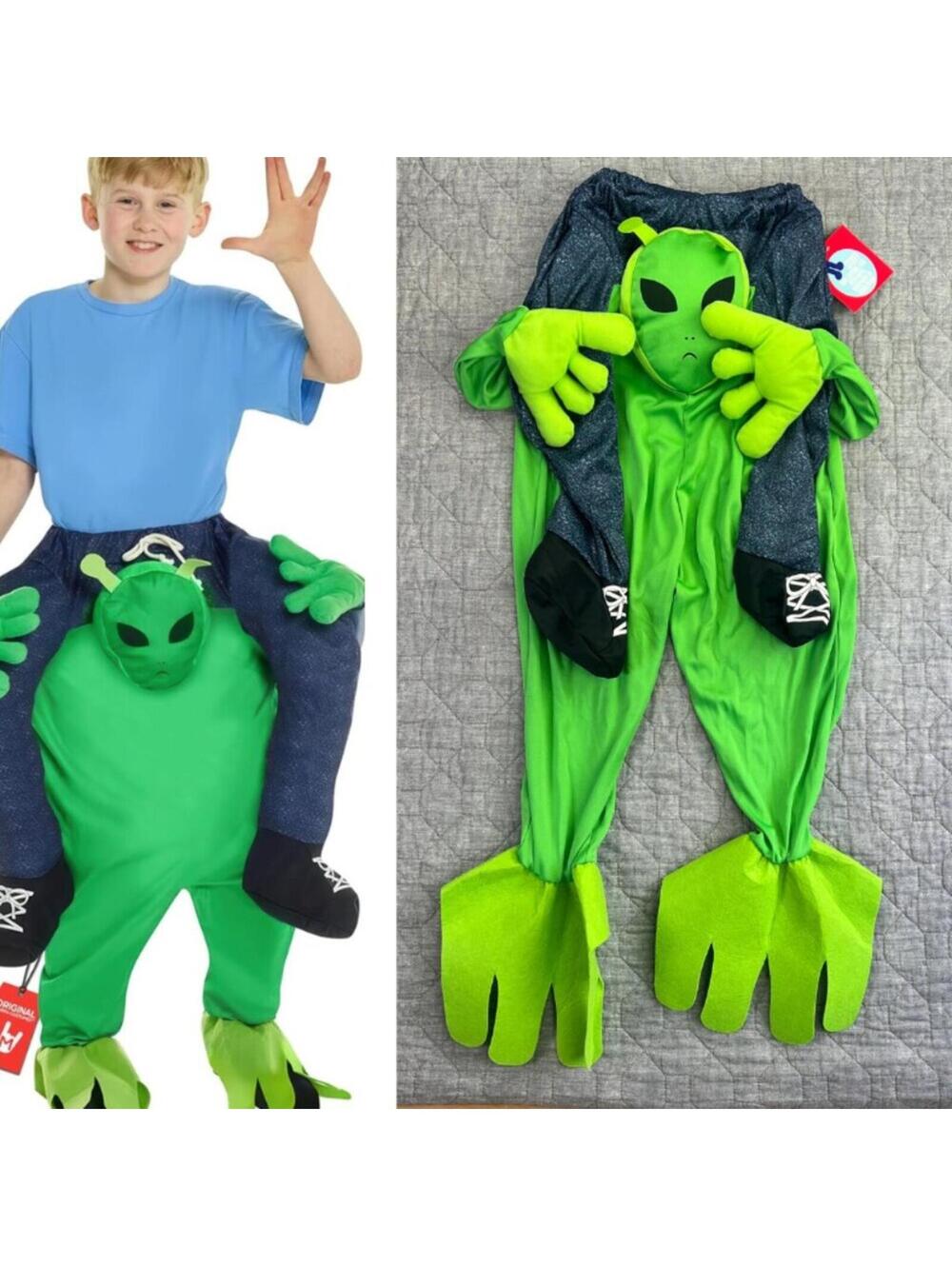 Morphsuits Alien Piggyback Kids Costume, One Size